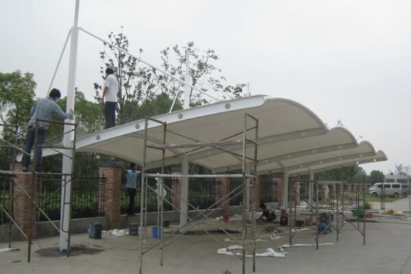 寧波膜結構停車棚